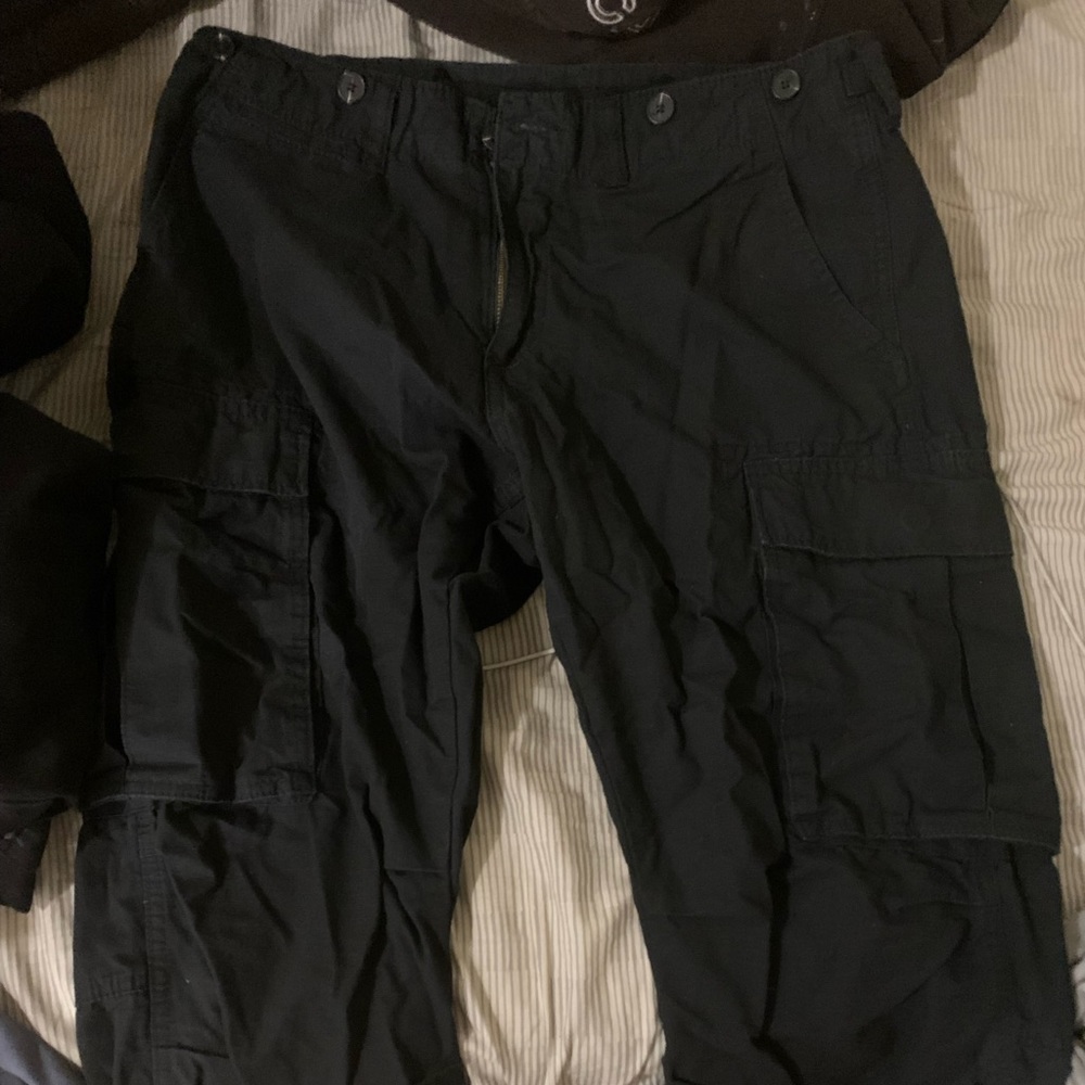 Mnml size 36 Black cargo pants